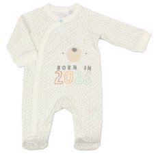 M15929: Baby " Born In 2026" Cotton Sleepsuit (NB-3 Months)